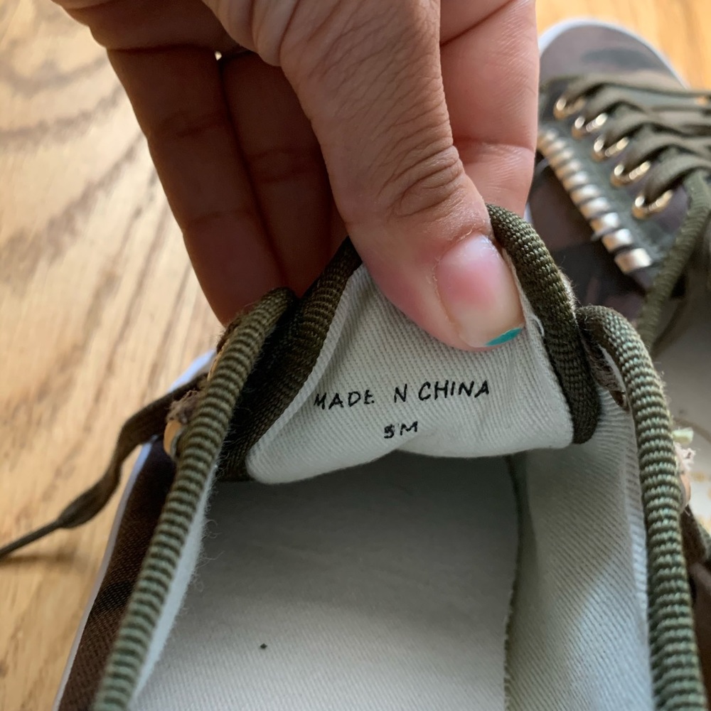 NWOT Jack Rogers Camo Sneakers - Picture 6 of 7